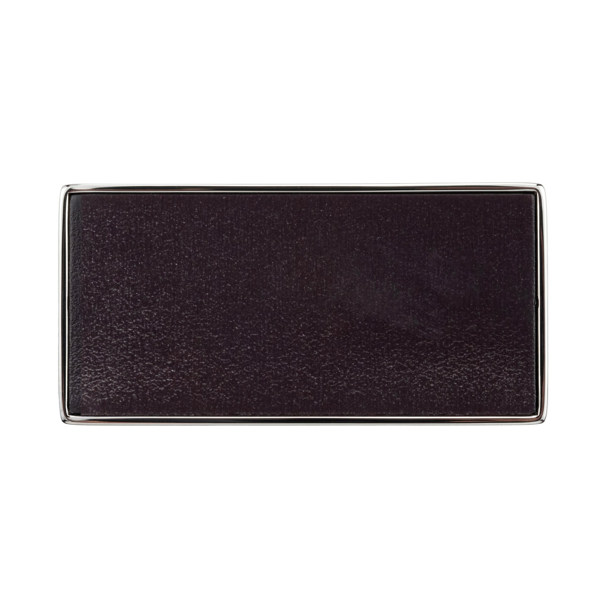 Black back of magnet. 